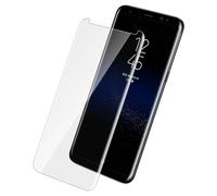 Film pour Samsung Galaxy S8 Plus Verre trempé Incurvé + Kit Lampe LED + Liquide adhésif Transparent