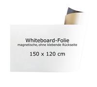 Film pour tableau blanc ESENG® 150x120 cm, magnétique, dos non collant, découpable