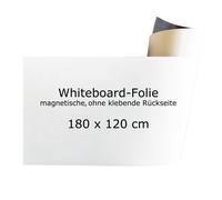 Film pour tableau blanc ESENG® 180x120 cm, magnétique, sans verso adhésif, découpable