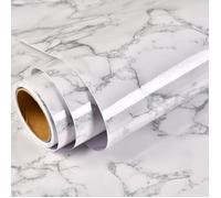 Film pour vitre,Papier peint autocollant Imitation marbre imperméable et résistant à l'huile, décoration - Big flower stone-40cmX1m