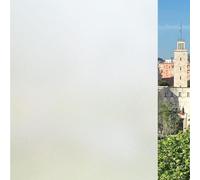 Film pour vitres, Beaucoup DE Grandes Tailles (Opaque, 30 x 400 cm), Opaque, Autocollant, satiné, Privacy, sans Colle, Protection UV, sans résidus, Application Facile, adhérence Statique