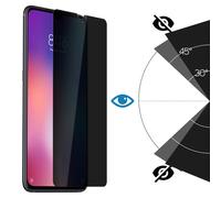 Film pour Xiaomi Mi 9 Protection Écran Anti-espion Verre Trempé Teinté Noir