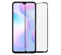 Film pour Xiaomi Redmi 9A / 9C Verre Trempé Biseauté Transparent au Contour Noir
