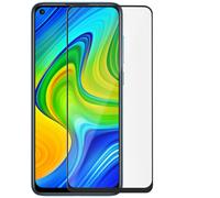 Film pour Xiaomi Redmi Note 9 Verre Trempé Incurvé Transparent au Contour Noir