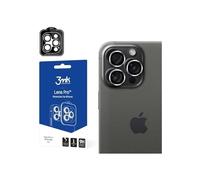 Film protecteur - 3MK - iPhone 15 Pro Max - Verre trempé 9H - Ultra mince - Argenté