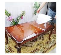 Film Protecteur Autocollant Transparent pour Table de Salle à Manger/Table Basse, rectangulaire/carrée/Ronde