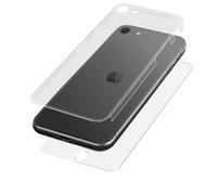 Film Protecteur Avant et Arrière pour iPhone SE 2022 Souple Antibactérien Transparent