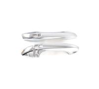 Film protecteur poignée Poignées de Porte Compatibles Kia Cérato BD 2019-2024, Double Design Intelligent Sans Perçage Anti-Rayures avec Montage Parfait pour Cuve de Porte(2 doors electroplated)