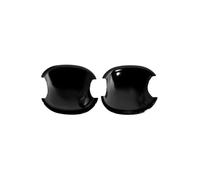Film protecteur poignée Pour Mazdaes2 DY 2003-2007 Protège-Poignée Monotrou Accessoires Anti-Rayures Pour Modification De Gâche Et Encadrement De Porte Extérieur(2 small door bowls bright black)