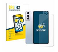 Film Protecteur Verre 9H BROTECT pour Samsung Galaxy S21 (Avant+Caméra) [Anti-Rayures, Transparent]