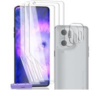 Film Protection Écran Tpu Pour Oppo Find X5 Pro (3 Pièces) + 2 Protège¿Objectifs Caméra, Ultra¿Fin 0,33 Mm, Auto¿Réparant, Haute Transparence Et Revêtement Oléophobe