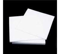 Film PTFE blanc résistant aux hautes températures - 100 x 100 mm à 300 x 500 mm, non adhésif, faible friction, 1 pièce(0.3x150x150mm)