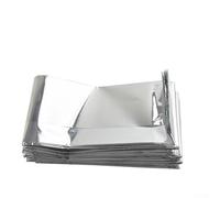 Film réfléchissant double face pour la croissance des plantes d'intérieur, feuille de Mylar PETP 210 x 120 cm, améliore la réflexion de la lumière dans les serres et les systèmes