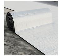 Film Refléchissant la Chaleur pour Radiateur, Isolant Thermique en Feuille d'Aluminium avec Noyau en Mousse, Feuille Isolante Autocollante Anti Froid Thermoréfléchissant pour Sol Toit Mur ( Size : 1mx