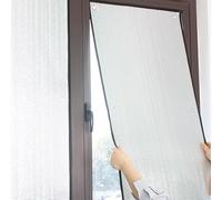 Film réfléchissant pour fenêtre en aluminium double 8 mm, isolation thermique et protection UV, film de protection contre les regards indiscrets avec ventouses (30 x 80 cm) - Solution d'économie