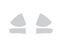Film Rétroviseur Voiture B C Piliers Peinture Protection Autocollant Anti-Rayures Extérieur pour Mazda 3 2019 2020 2021 2022-2025(Rearview Film)