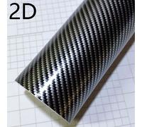 Film Rond En Vinyle En Fibre De Carbone Noir,Autocollant Intérieur De Voiture Étanche,Films De Protection Anti-Rayures Pour Moto,Jo 3d 4d 5d 6d - Type 2d-30x300cm