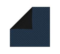 vidaXL Film solaire de piscine flottant PE 549x274 cm Noir et bleu