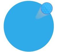 vidaXL Bâche Solaire à Bulles Flottant 300 cm Couverture pour Piscine Ronde