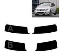 Film Solaire Prédécoupé Teinté Pare-Brise pour-Mercedes B Class W246 5-Portes 2011-2018 (35% Noir Fumé Moyen, B)