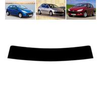 Film Solaire Prédécoupé Teinté Pare-Brise pour-Peugeot 206 5-Portes 1999-2010 (05% Noir Fumé Super)