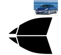 Film Solaire Vitres Teintées pour-Porsche Panamera 5-Portes 2009-2013 - Vitres Avant (20% Noir Fumé Foncé)