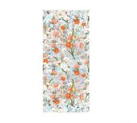 Film statique en PVC pour fenêtre Motif floral 43 x 200 cm