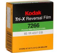Film Super 8 noir et blanc inversible Kodak TXR-464 Tri-X, silencieux, cartouche de 50 pieds, n 7266, ISO 200/160, n 502-9046 * tats-Unis*