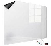 Film tableau blanc magnétique adhésif - 100 x 60 cm [infactory]