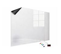 Film tableau blanc magnétique adhésif - 150 x 100 cm [infactory]