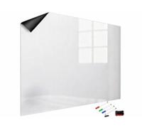 Film tableau blanc magnétique adhésif - 90 x 60 cm Infactory