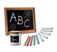 Film tableau, en PVC, 450 mm x 2 m, noir, 135 mu