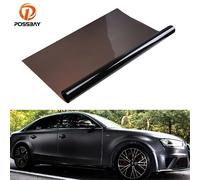 Film Teinté Anti-Uv Universel Pour Vitres Latérales De Voiture,Autocollants En Verre À Membrane Noire L'horloge Vlt 300,50 X Cm,1 Rouleau