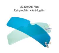Film Transparent Imperméable Pour Casque De Moto, Écran Patch Anti Pluie Pour K3 K4 Ax8 Ls2 Hjc, Accessoires D'équipement De Moto