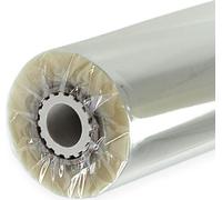 Film transparent pour décorations florales Film cadeau - 75cm x 1000m, épaisseur 20my, emballage cadeau, universel et grand rouleau