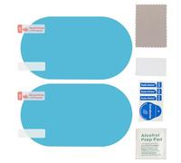 Film transparent pour rétroviseur latéral - Imperméable et hautement transparent - Protection contre la vapeur - Facile à monter - - Protection transparente pour fenêtre latérale de voiture et