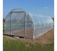 Film transparent pour serre en plastique durable pour une croissance optimale des plantes et une protection optimale (3 m x 10 m)