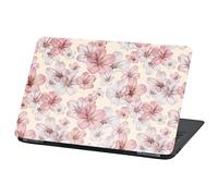 Film Universel pour Ordinateur Portable Design Cover: Abstrait Housse de Protection Autocollant en Vinyle Skin Sticker adhésif (15″, Lp70 Fleurs de Cerisier)