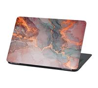 Film Universel pour Ordinateur Portable Design Cover: Abstrait Housse de Protection Autocollant en Vinyle Skin Sticker adhésif (13-14″, Lp73 Marbre coloré)