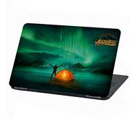 Film Universel pour Ordinateur Portable Design Cover: Adventure Housse de Protection Autocollant en Vinyle Skin Sticker adhésif (15″, Lp30 Aurores boréales)