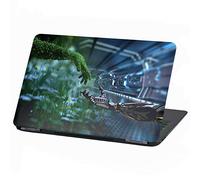 Film Universel pour Ordinateur Portable Design Cover Housse de Protection Autocollant en Vinyle Skin Sticker adhésif (17″, LP08 Green Technology)