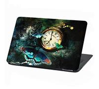 Film Universel pour Ordinateur Portable Design Cover Housse de Protection Autocollant en Vinyle Skin Sticker adhésif (17″, LP34 Mystical Time)