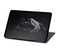 Film Universel pour Ordinateur Portable Design Cover Housse de Protection Autocollant en Vinyle Skin Sticker adhésif (17″, LP37 Jaguar Noir)