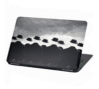 Film Universel pour Ordinateur Portable Design Cover Housse de Protection Autocollant en Vinyle Skin Sticker adhésif (13-14″, LP06 Mens Without Heads)