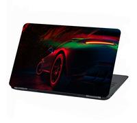 Film Universel pour Ordinateur Portable Design Cover: Véhicules Housse de Protection Autocollant en Vinyle Skin Sticker adhésif (17″, LP23 Red Car)