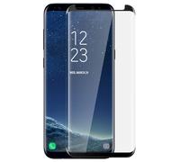 Film Verre Trempé bords incurvés pour Samsung Galaxy S8 Plus Noir
