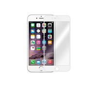 Film Verre Trempé Protection Ecran iPhone 6 - Contour Blanc Blanc