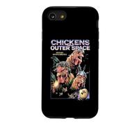 Film Vintage de Science-Fiction Poulets de l'espace Extra-atmosphérique Coque pour iPhone SE (2020) / 7/8