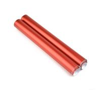 Film vinyle rouge chromé mat satiné pour voiture - Autocollant à bulles pour une variété de styles de personnalisation - 30 x 150 cm