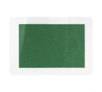 Film visuel de champ magnétique pour visualiser les champs magnétiques pour l'éducation et la recherche Flexible pour film pour surfaces convexes Vert foncé 50 x 75 mm 1 pièce (B)